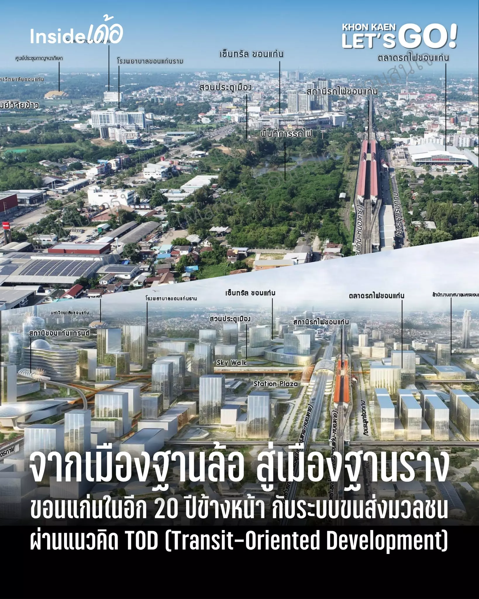 จากเมืองฐานล้อ สู่เมืองฐานราง : มุมมองขอนแก่นในอีก 20 ปีข้างหน้า